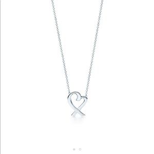 Tiffany Mini Loving Heart Pendant w/chain